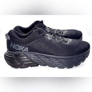Hoka One One Gaviota 3 Women’s 11D (Wide) Black Athletic Shoes